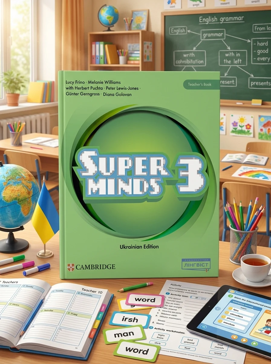 Super Minds (Ukrainian edition) НУШ 3 Teacher’s Book — Вивчення мов