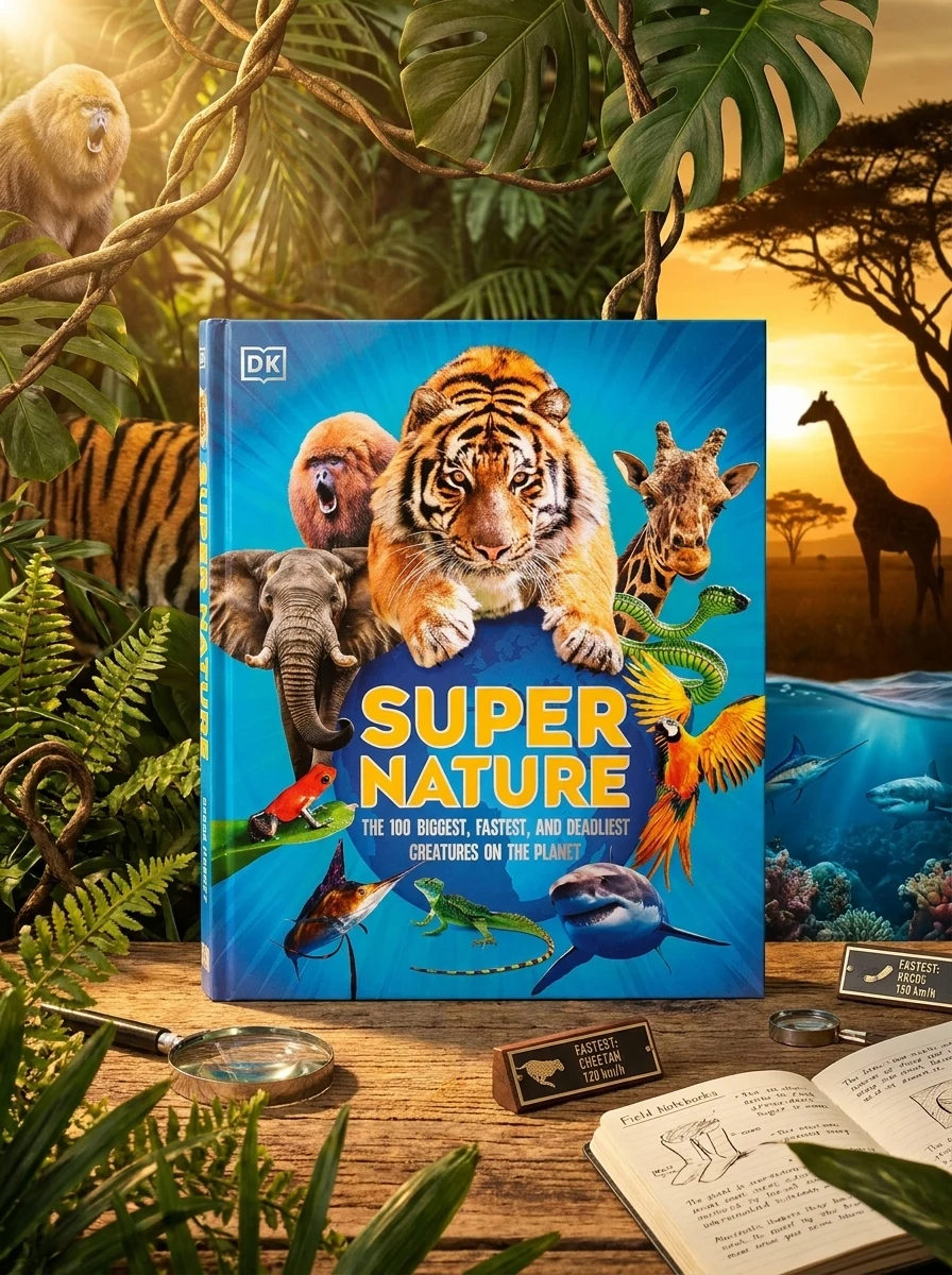 Super Nature. The 100 Biggest, Fastest, Deadliest Creatures on the Planet — Наука та психологія