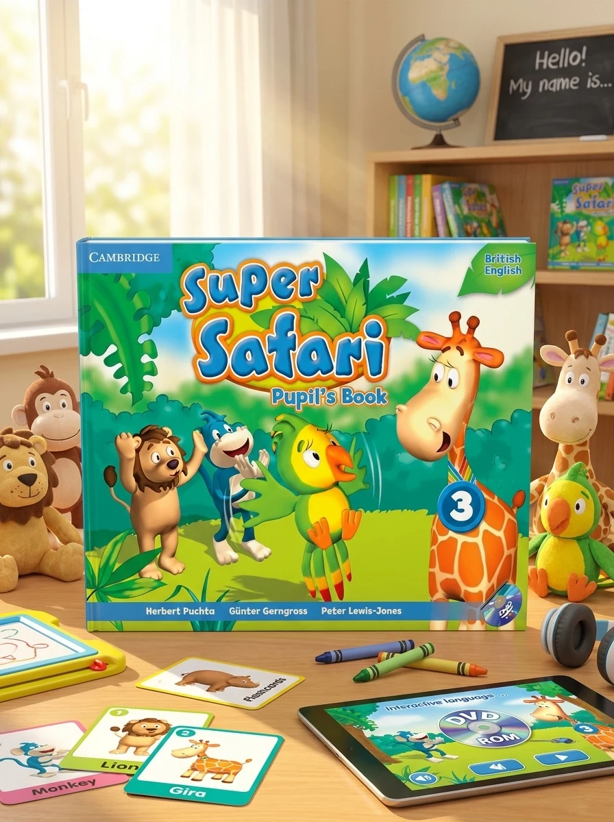 Super Safari 3. Pupil's Book with DVD-ROM — Вивчення мов