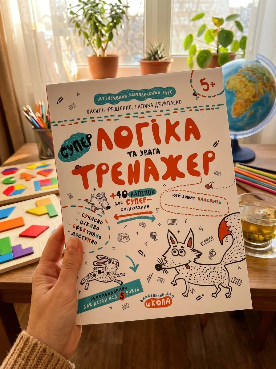 Супер тренажер. Логіка та увага. Від 5 років — фото 2