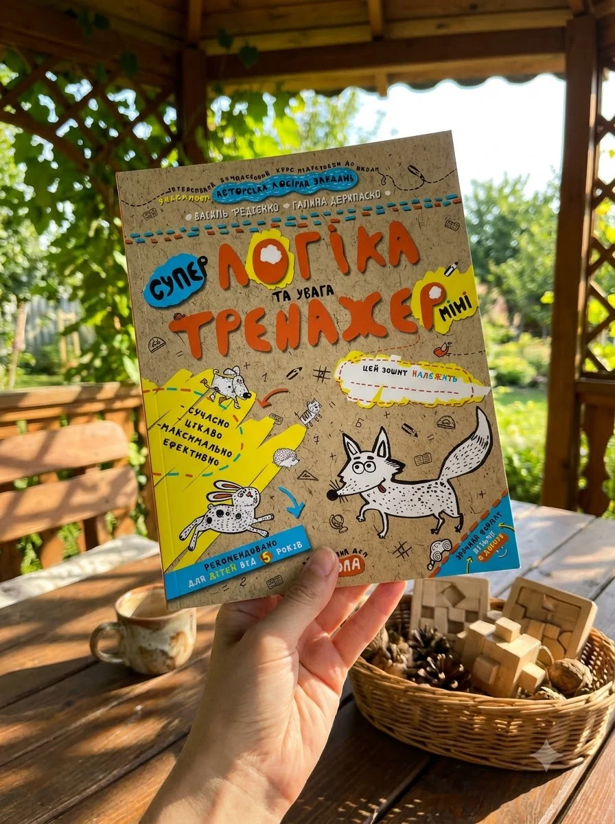 Супер тренажер. Логіка та увага. Від 5 років міні — Підготовка до школи