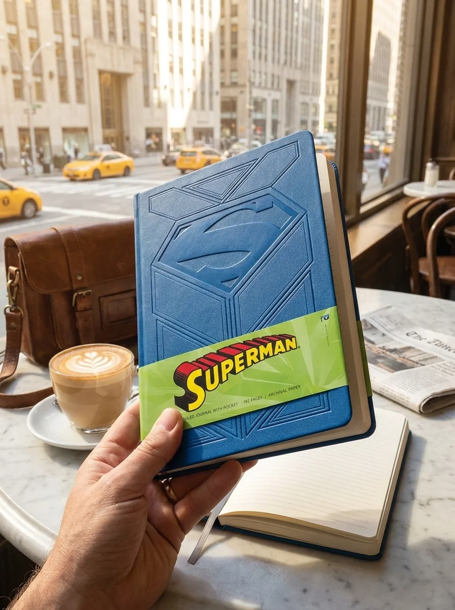 Superman. Ruled Journal — Деніел Воллес, обкладинка