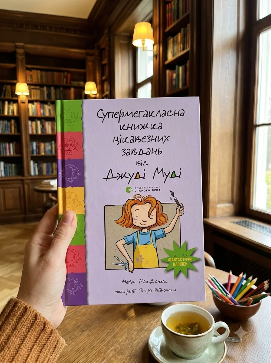Супермегакласна книжка цікавезних завдань від Джуді Муді — Дитяча проза