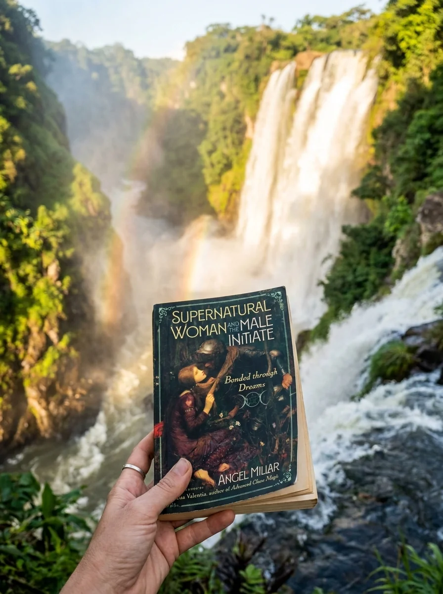 Supernatural Woman and the Male Initiate. Bonded through Dreams — Енджел Міллар, обкладинка