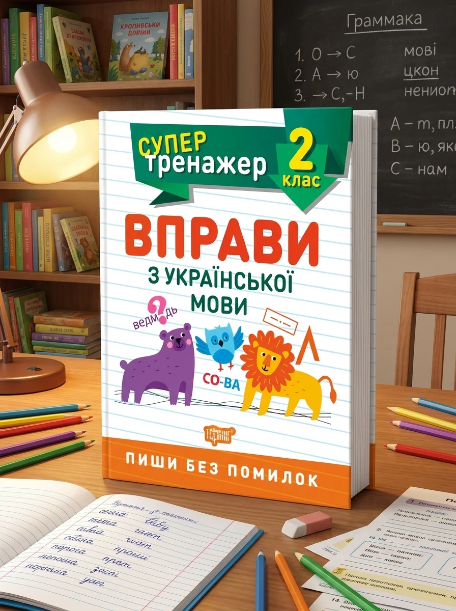 Супертренажер. 2 клас. Вправи з української мови, — Вивчення мов