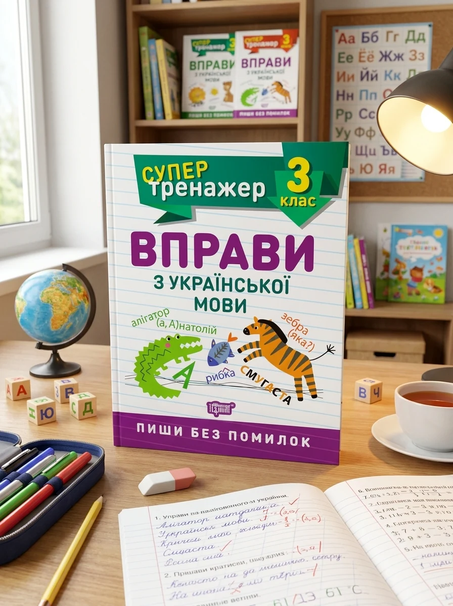 Супертренажер. 3 клас. Вправи з української мови, — Вивчення мов