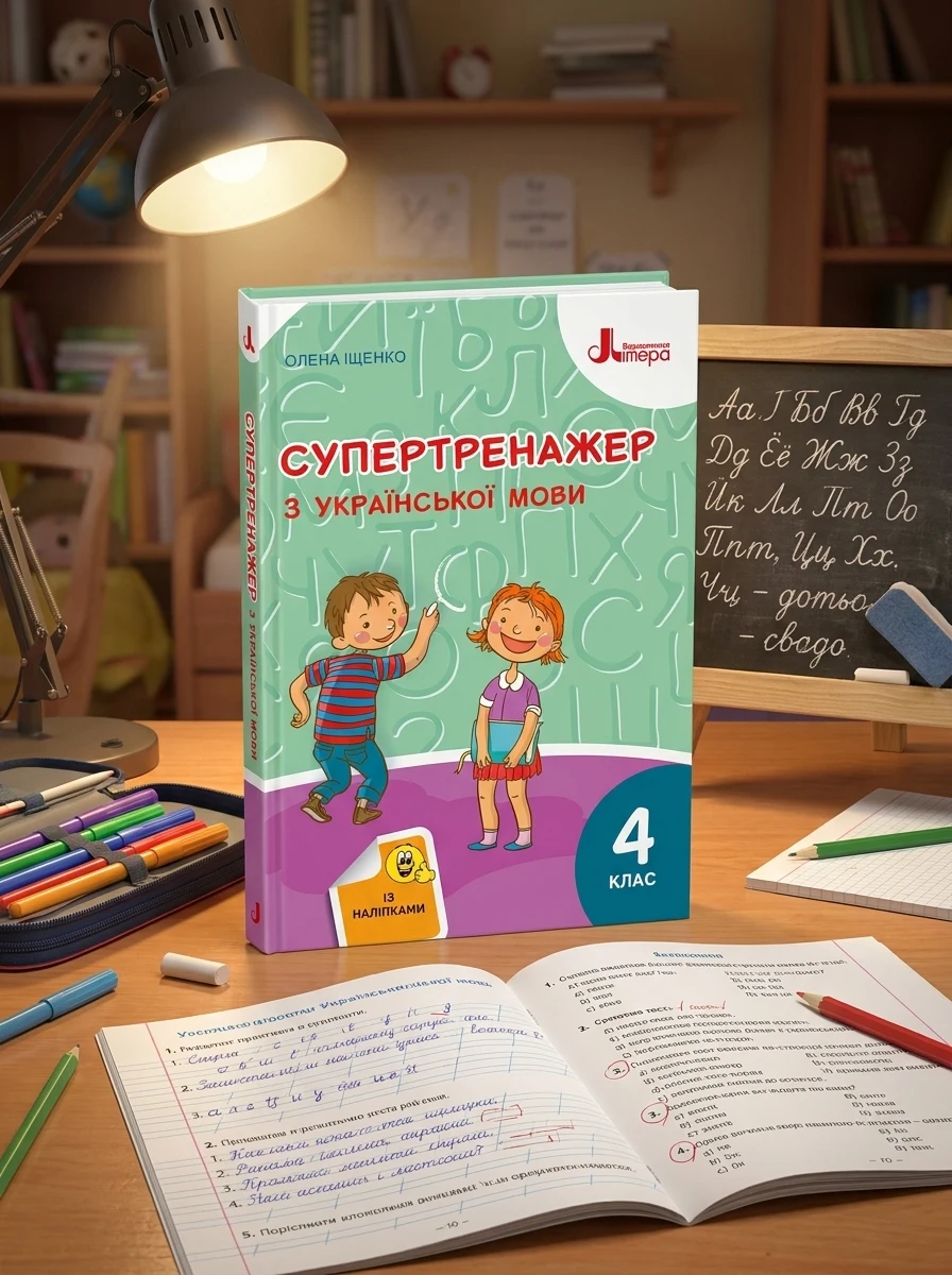 Супертренажер з української мови 4 клас — Вивчення мов