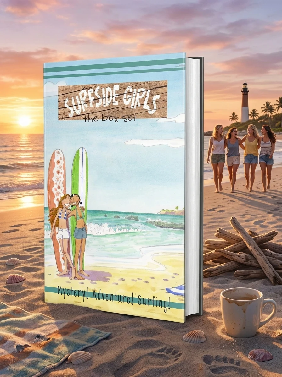 Surfside Girls. The Box Set — Кім Двінелл, обкладинка