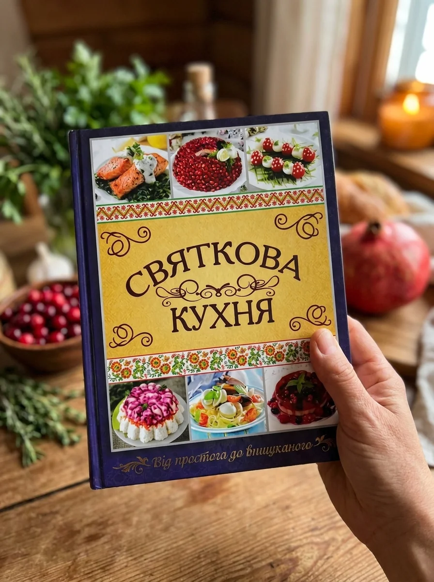 Святкова кухня — Карпенко Юлія., обкладинка