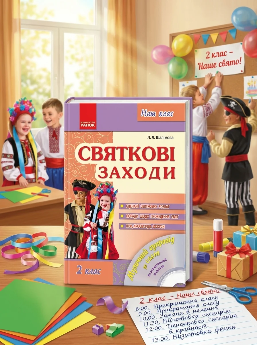 Святкові заходи 2 клас. Наш клас — Вивчення мов