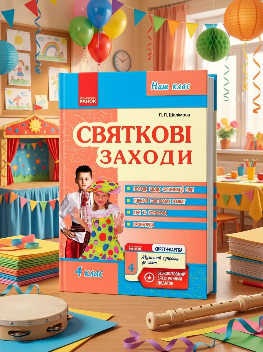 Святкові заходи 4 клас. Наш клас — Вивчення мов