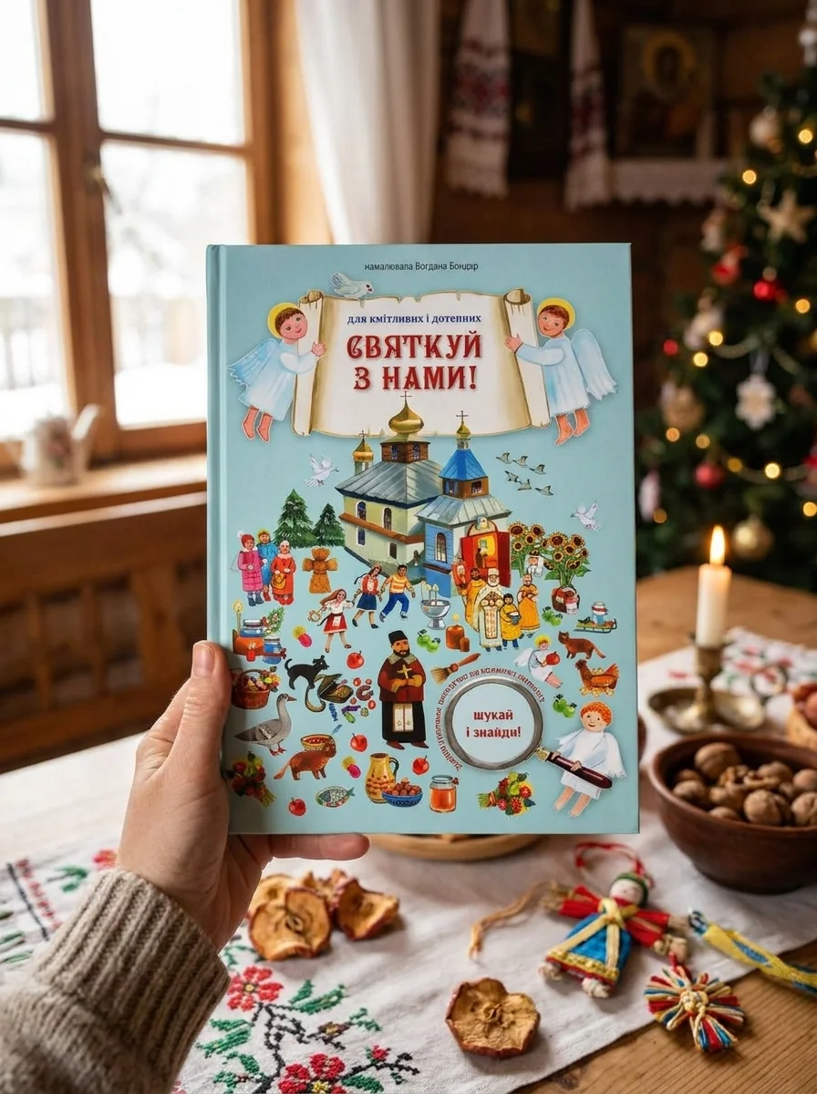 Святкуй з нами! Шукай і знайди! — Дитячі книги