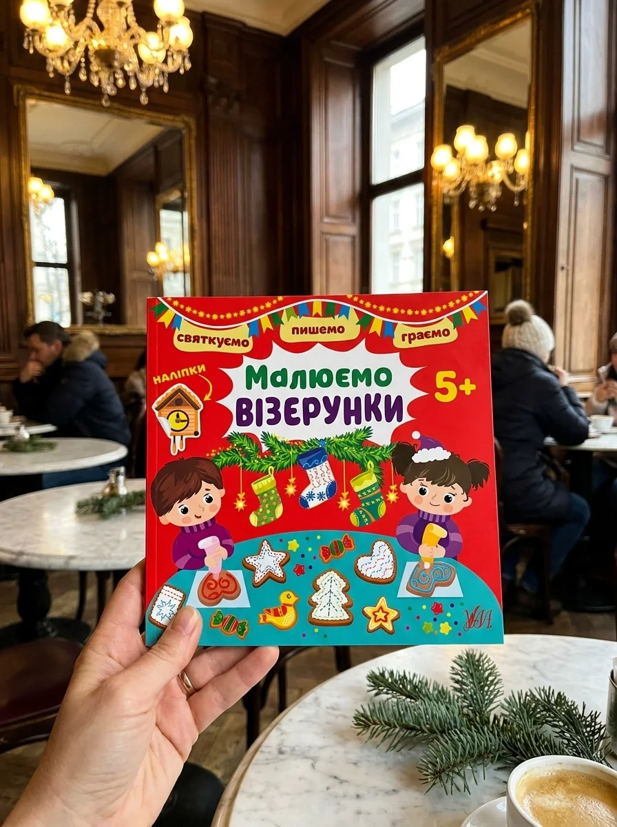 Святкуємо. Пишемо. Граємо. Малюємо візерунки. 5+ — Книги з наліпками