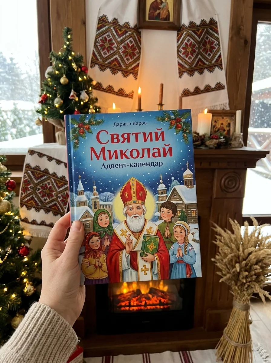 Адвент-календар. Святий Миколай — Розмальовки для дітей