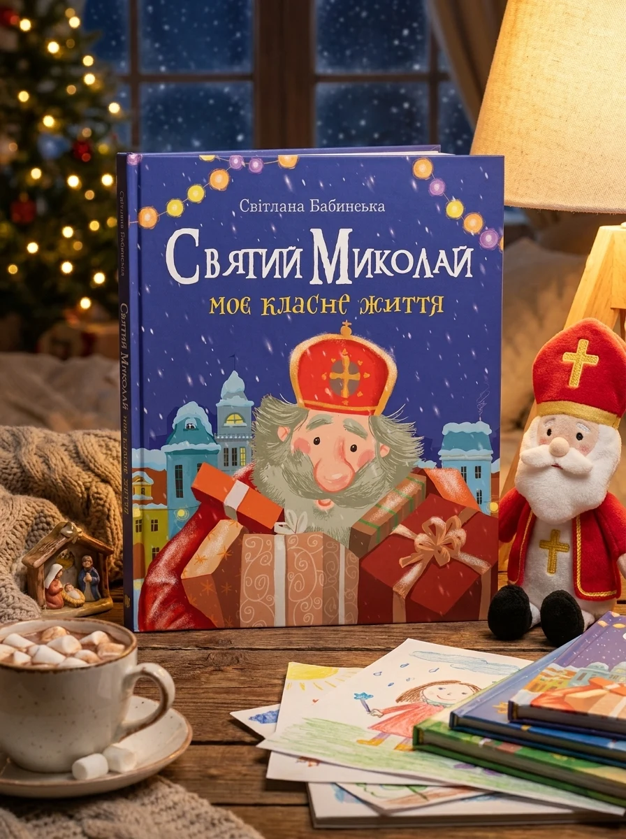Святий Миколай. Моє класне життя — Дитяча література