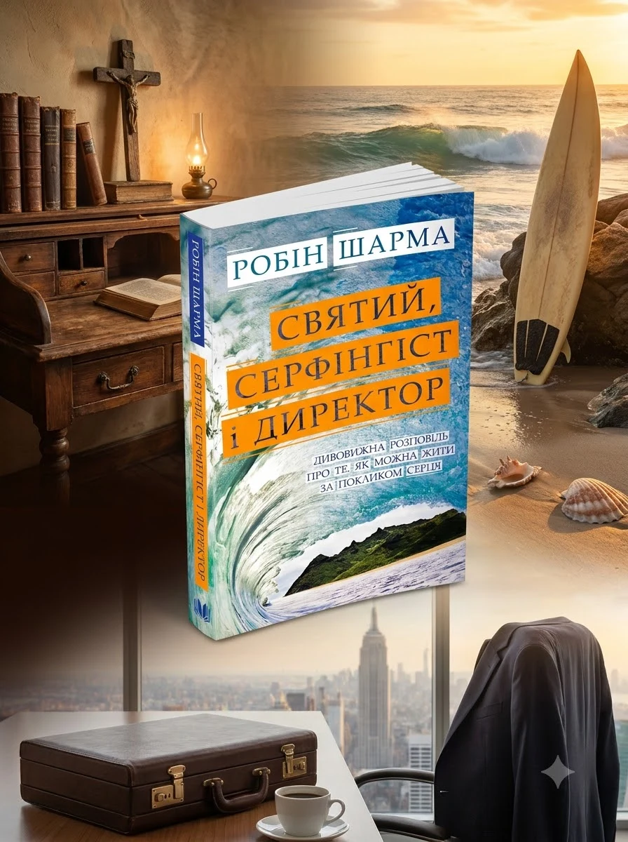 Святий, Серфінгіст і Директор. Дивовижна історія про те, як можна жити за покликом серця — Книги для особистісного розвитку