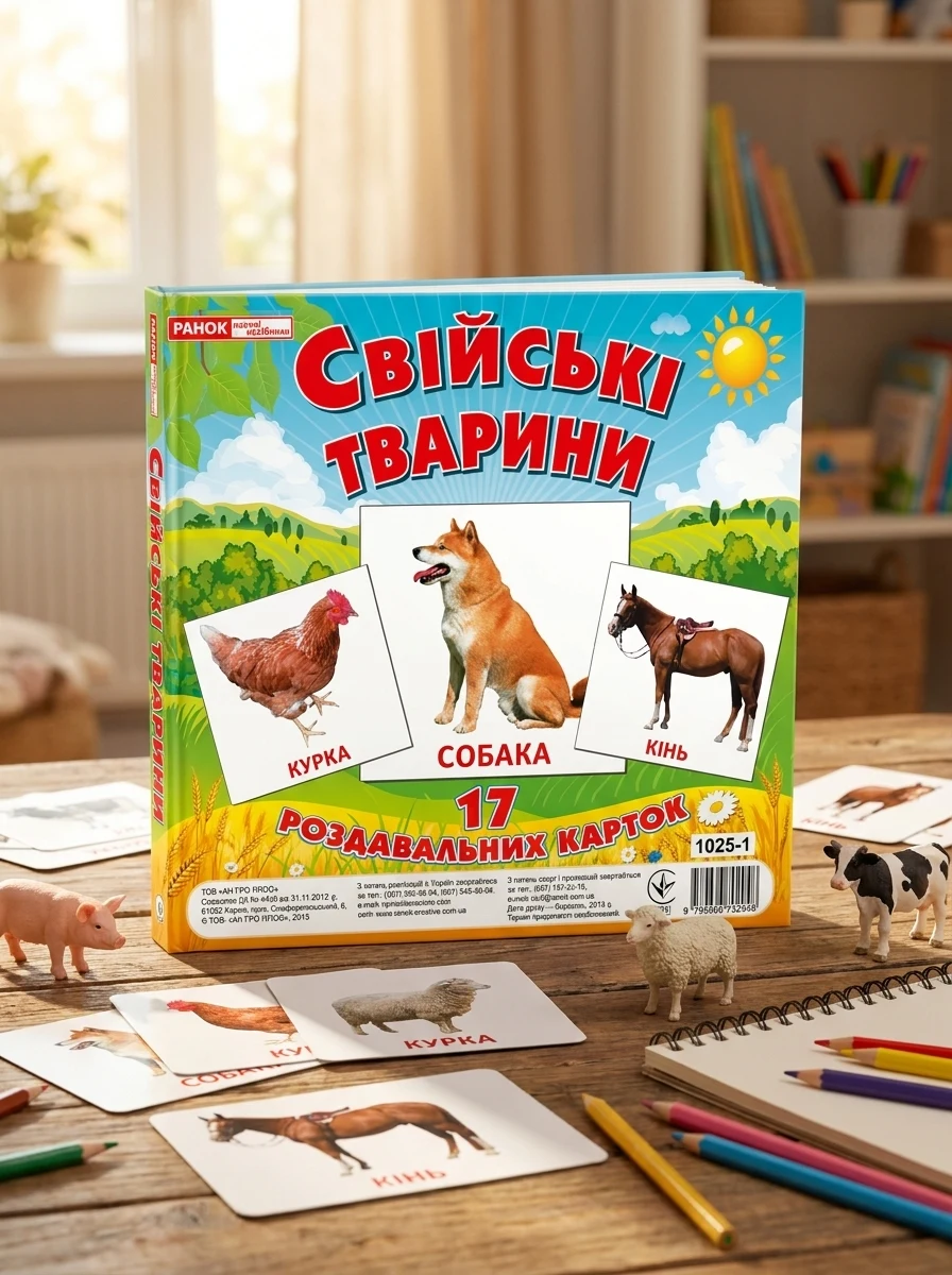 Свійські тварини. Роздавальні картки, — Комікси та манґи