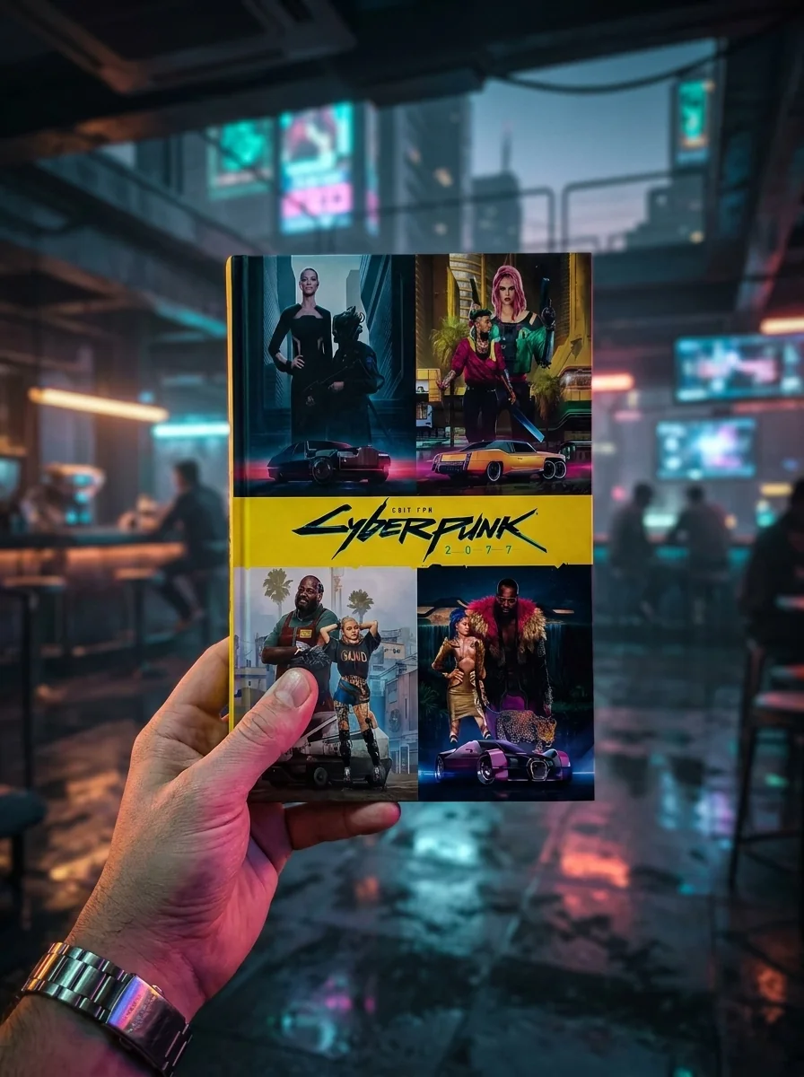Світ гри Cyberpunk 2077 — CD Projekt RED, обкладинка