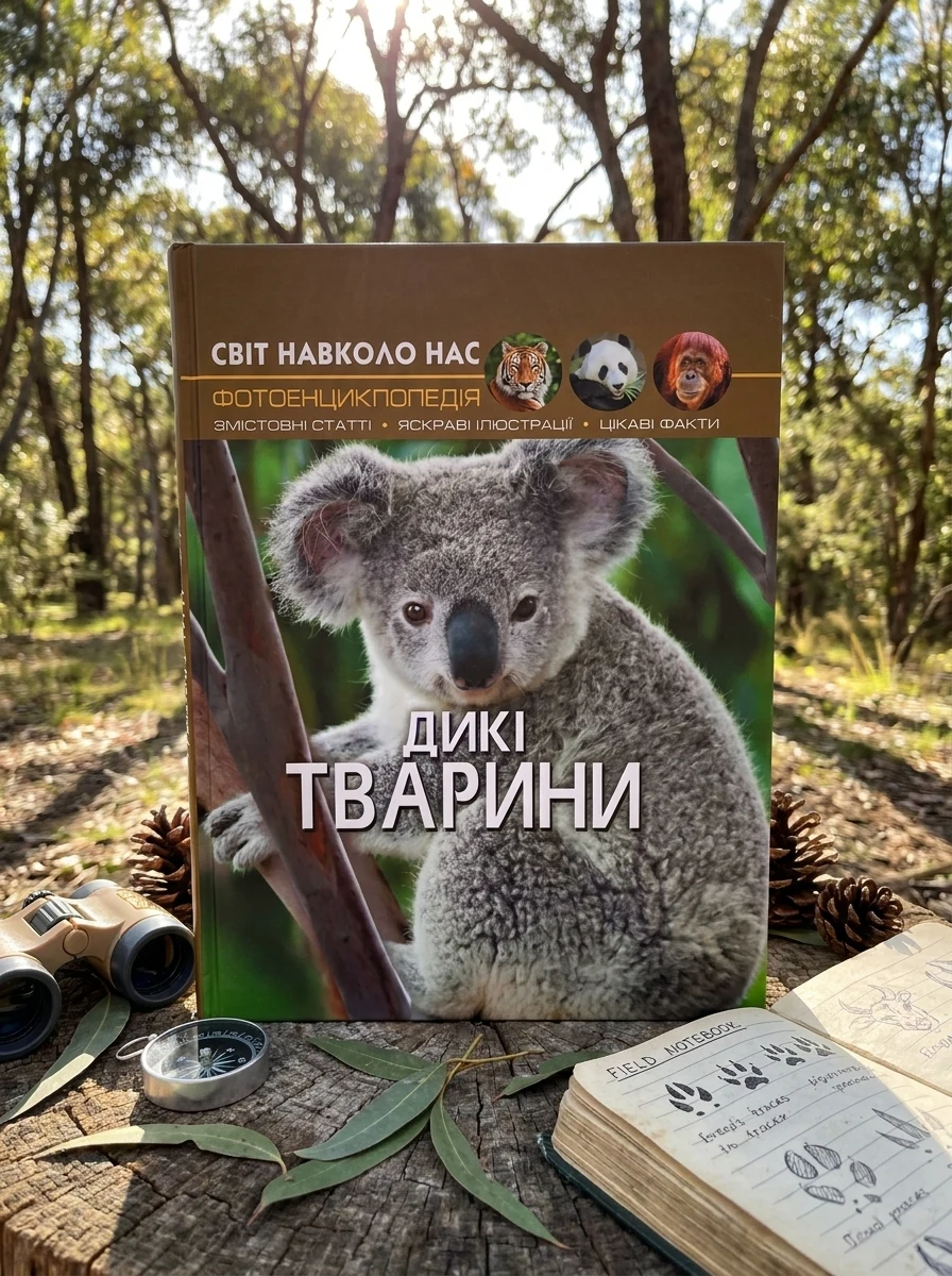 Світ навколо нас. Дикі тварини, — Дитяча література