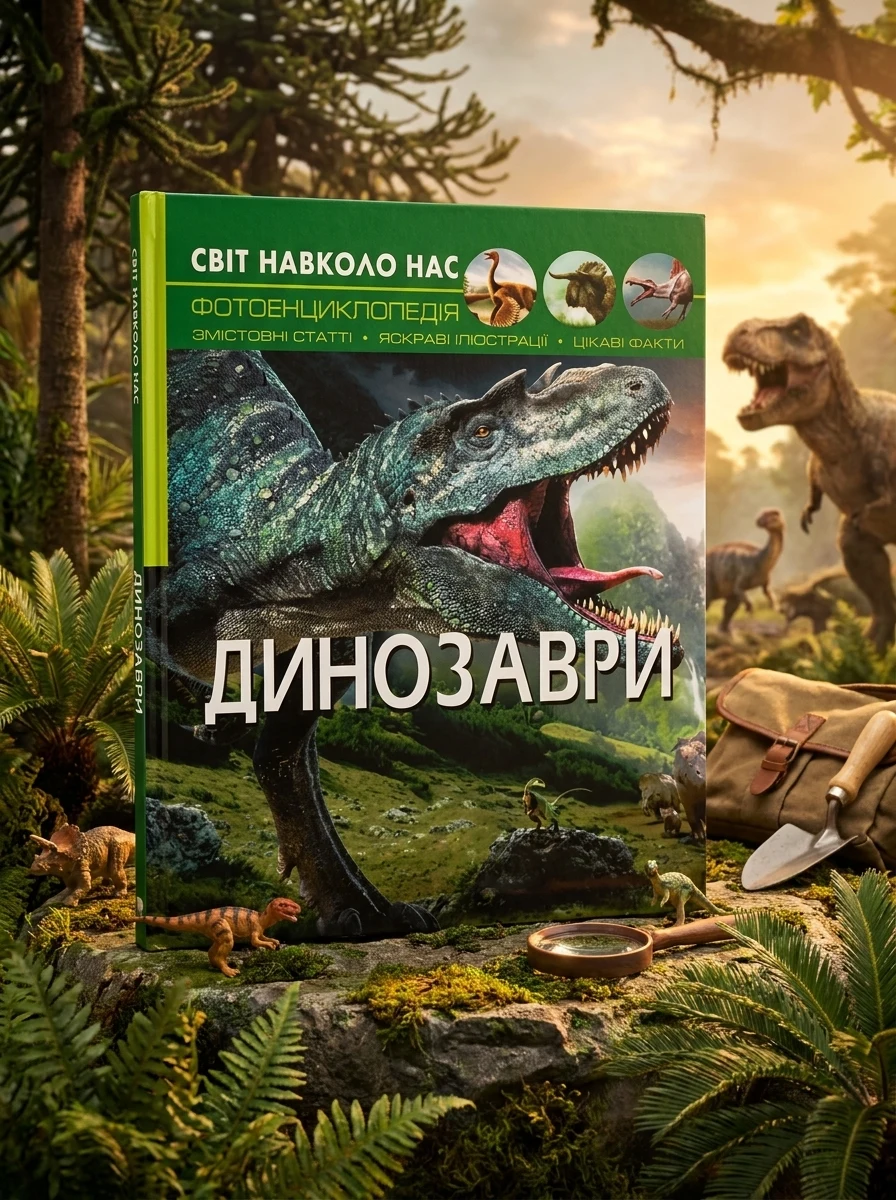 Світ навколо нас. Динозаври, — Дитяча література