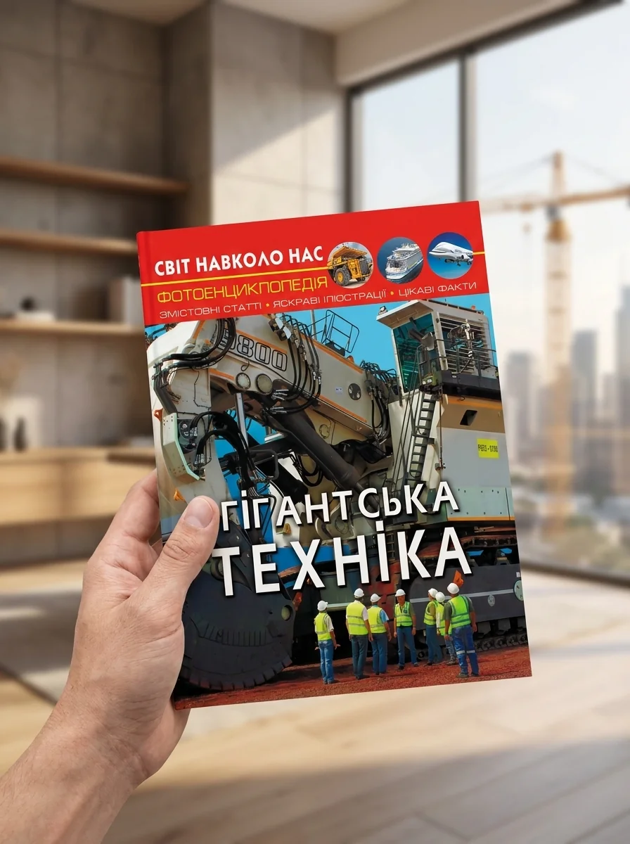 Світ навколо нас. Гігантська  техніка — Дитяча література