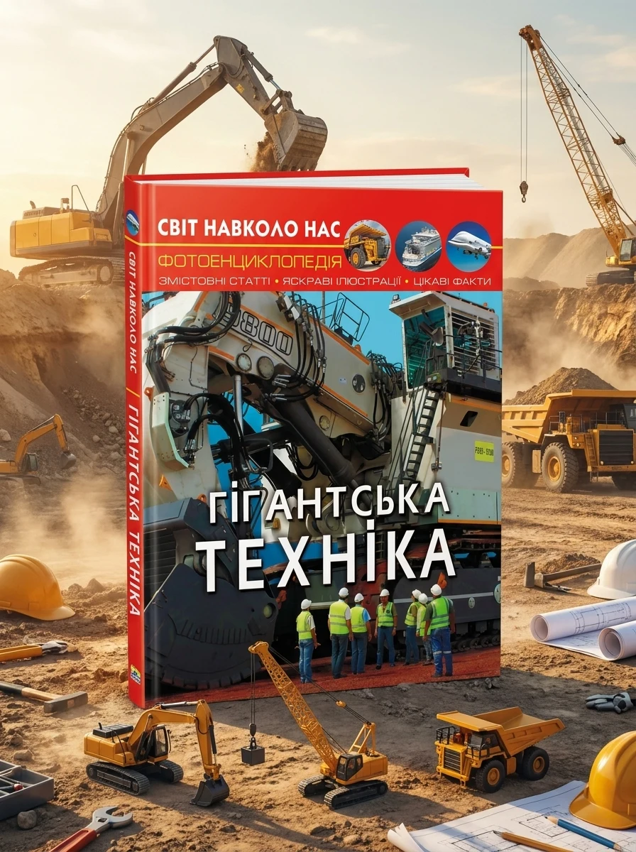 Світ навколо нас. Гігантська  техніка, — Дитяча література