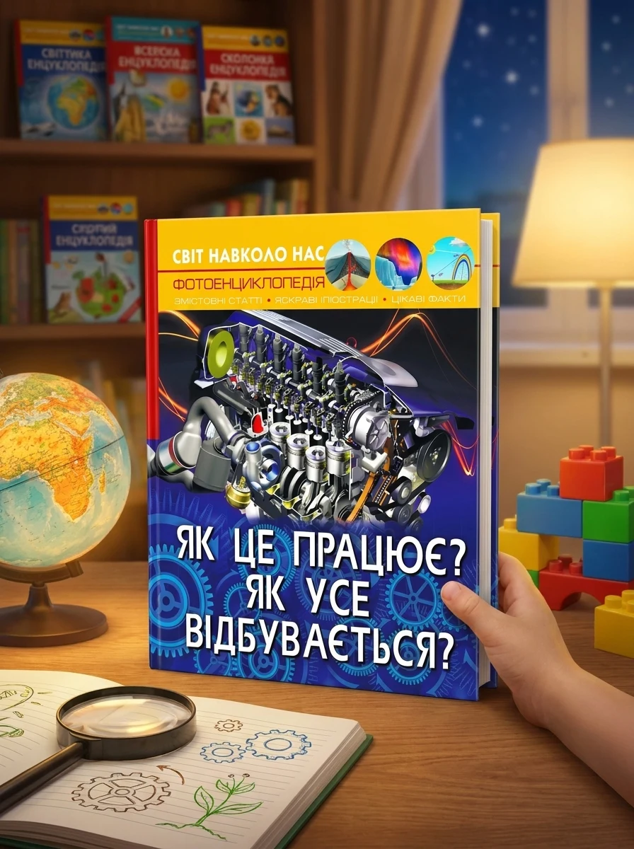 Світ навколо нас. Як це працює? Як усе відбувається?, — Дитяча література