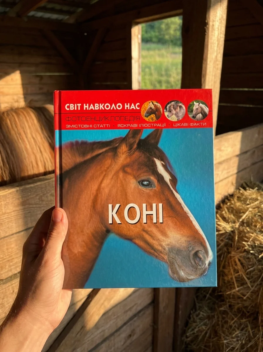 Світ навколо нас. Коні — Дитяча література