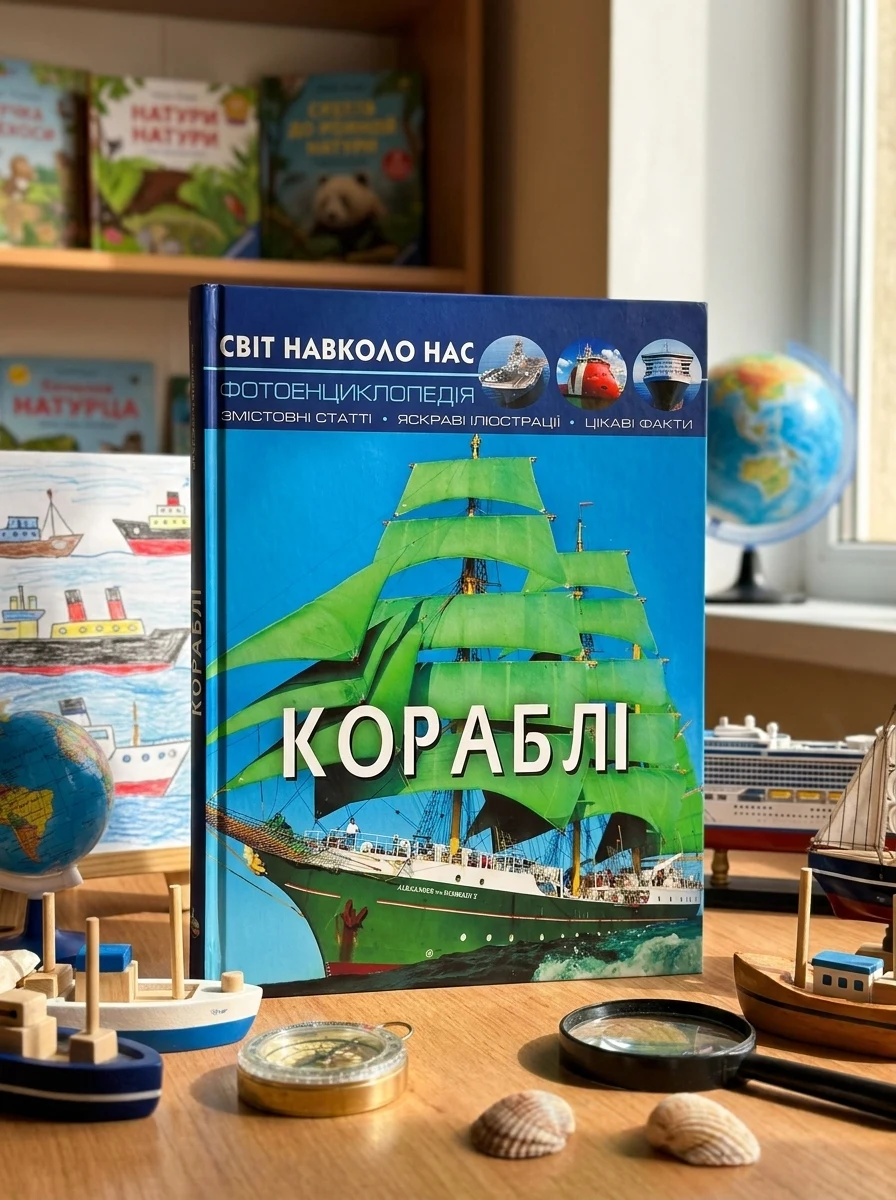 Світ навколо нас. Кораблі, — Дитяча література