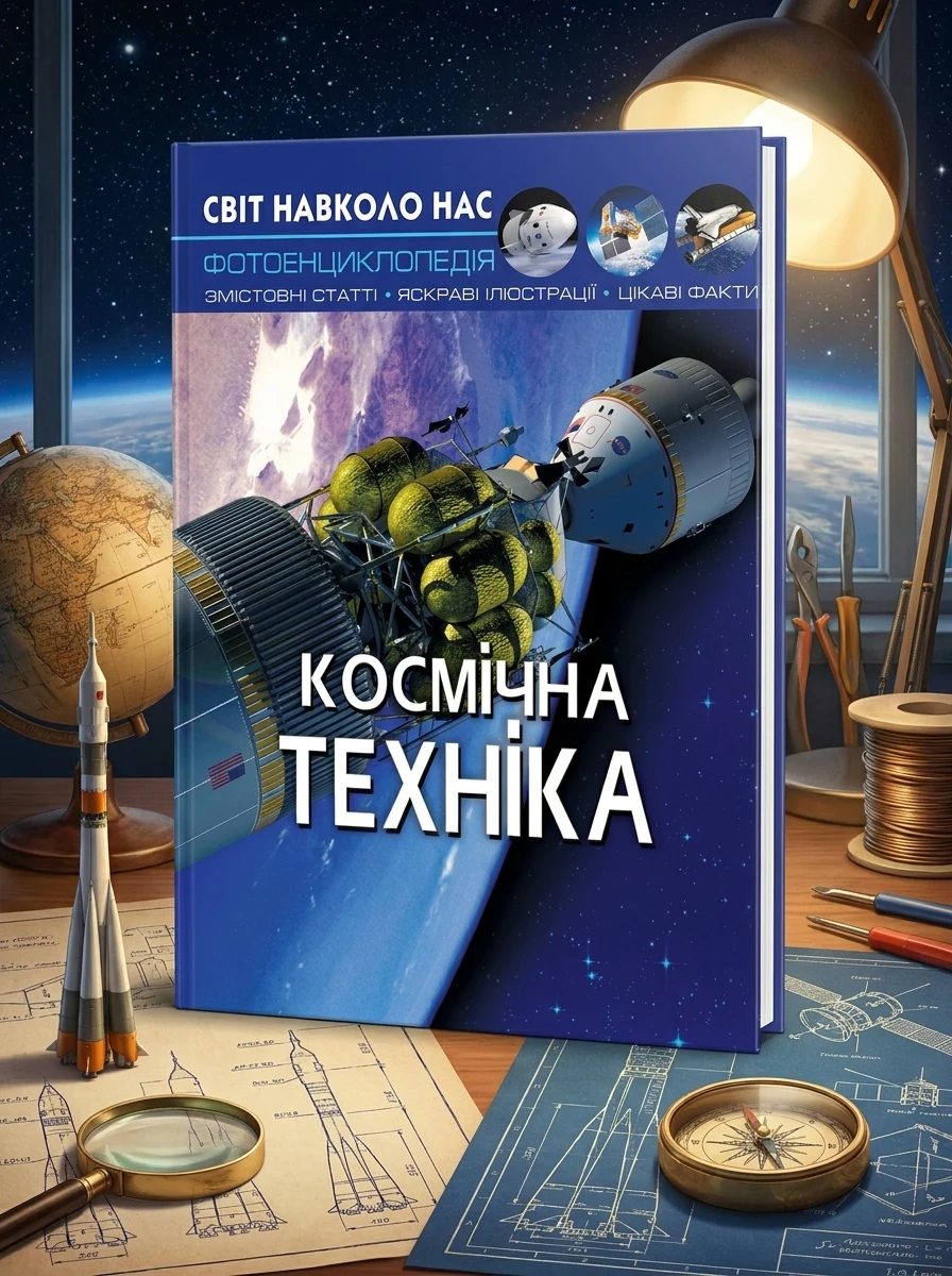 Світ навколо нас. Космічна техніка, — Дитяча література