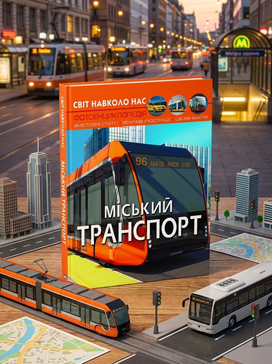 Світ навколо нас. Міський транспорт, — Дитяча література