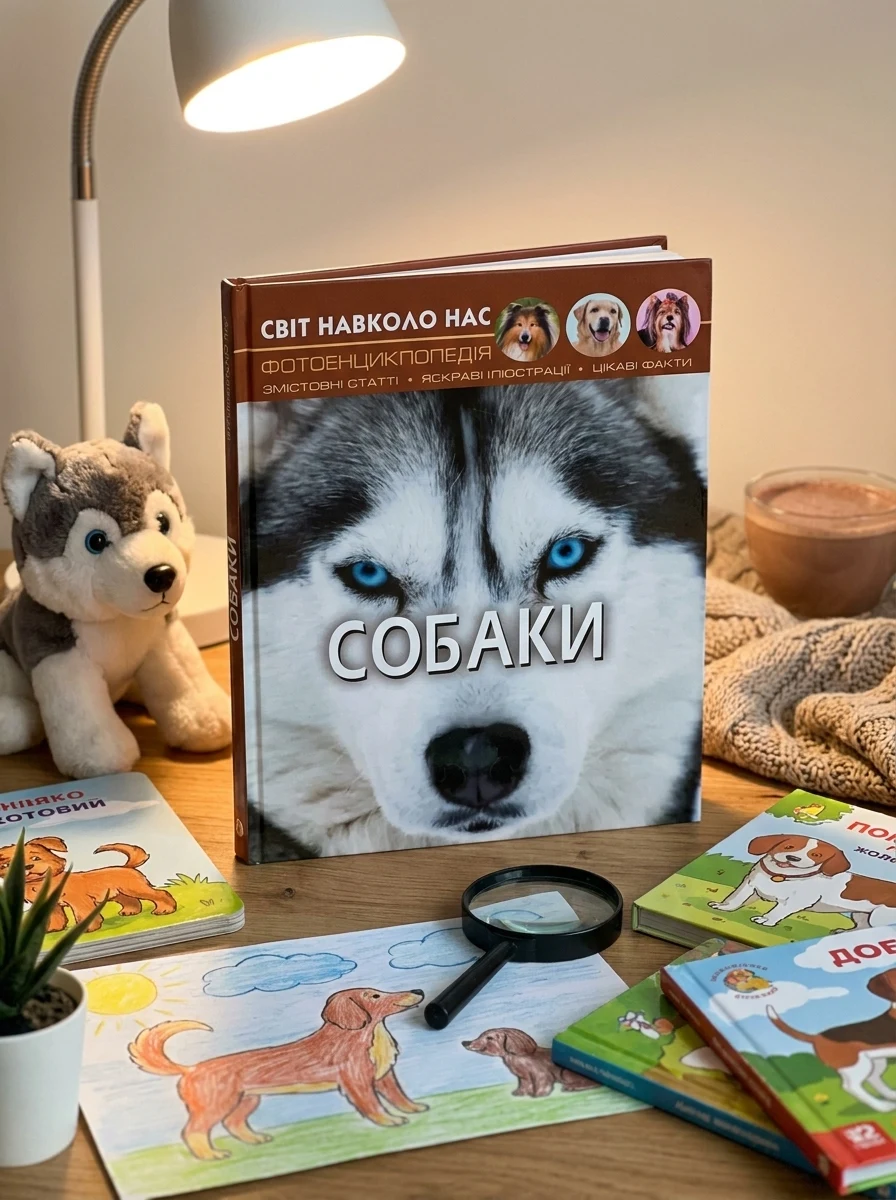 Світ навколо нас. Собаки, — Дитяча література