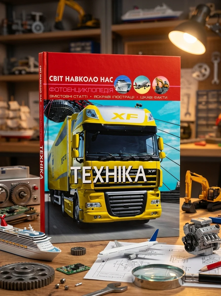 Світ навколо нас. Техніка, — Дитяча література