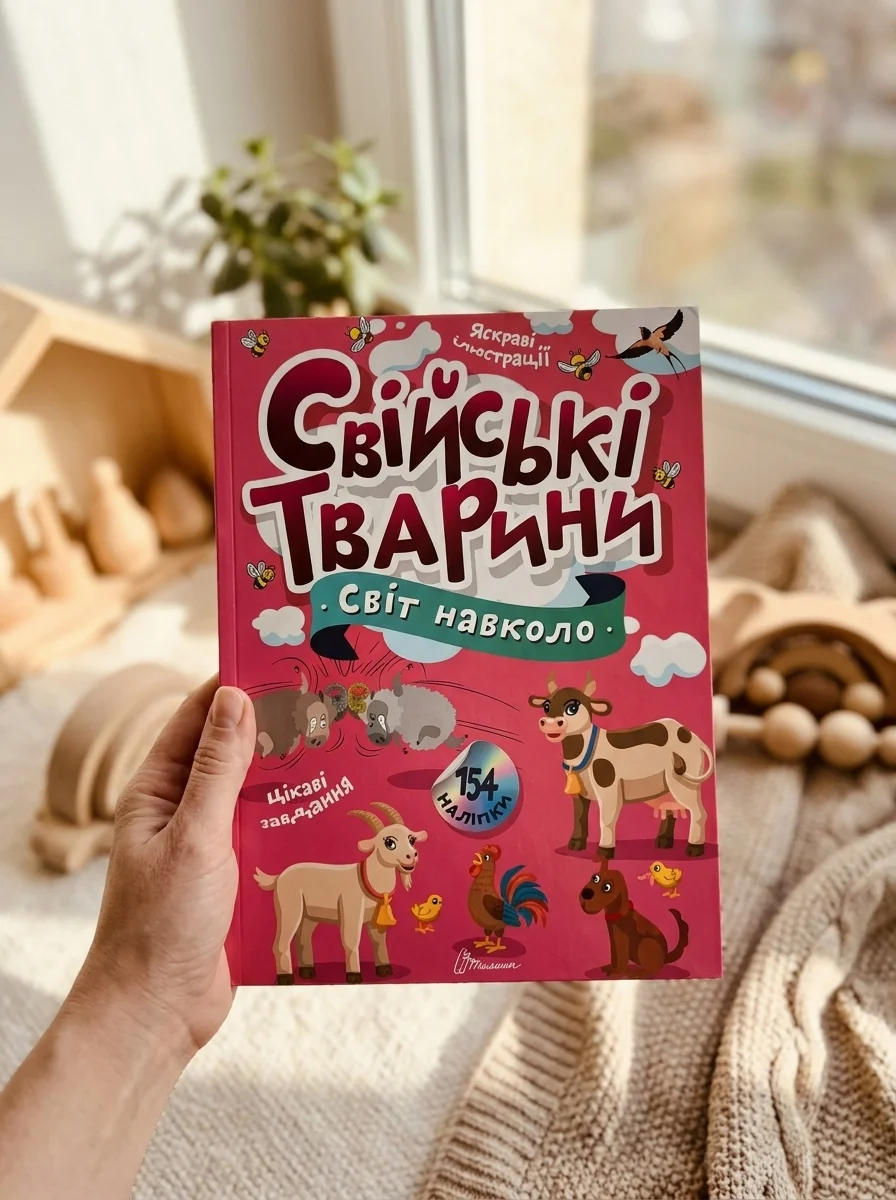 Світ навколо: Свійські тварини — Дитяча література