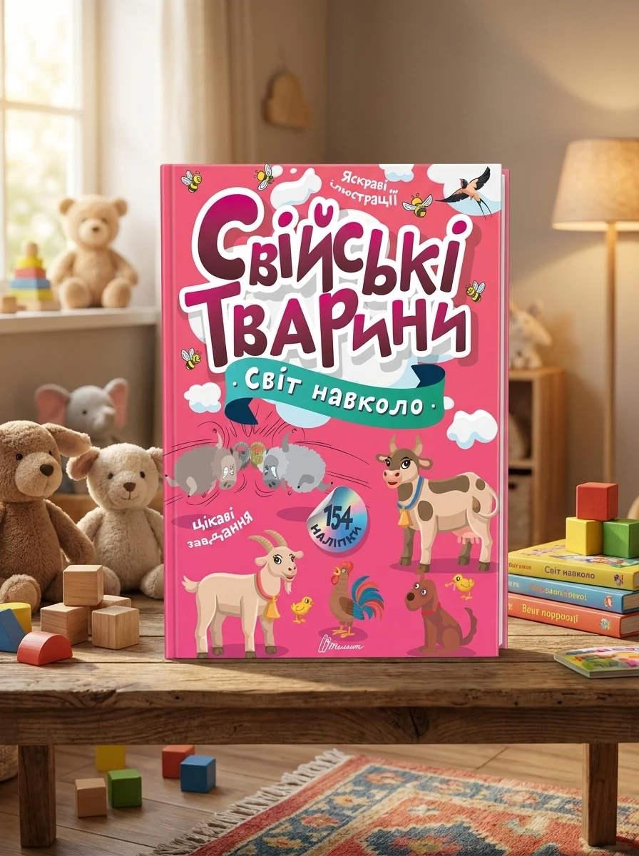 Світ навколо: Свійські тварини, — Дитяча література
