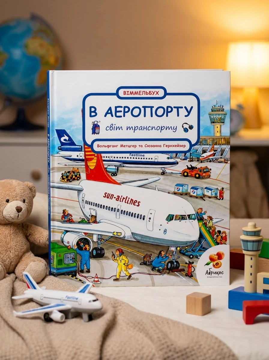 Світ транспорту. В аеропорту — Дитяча література