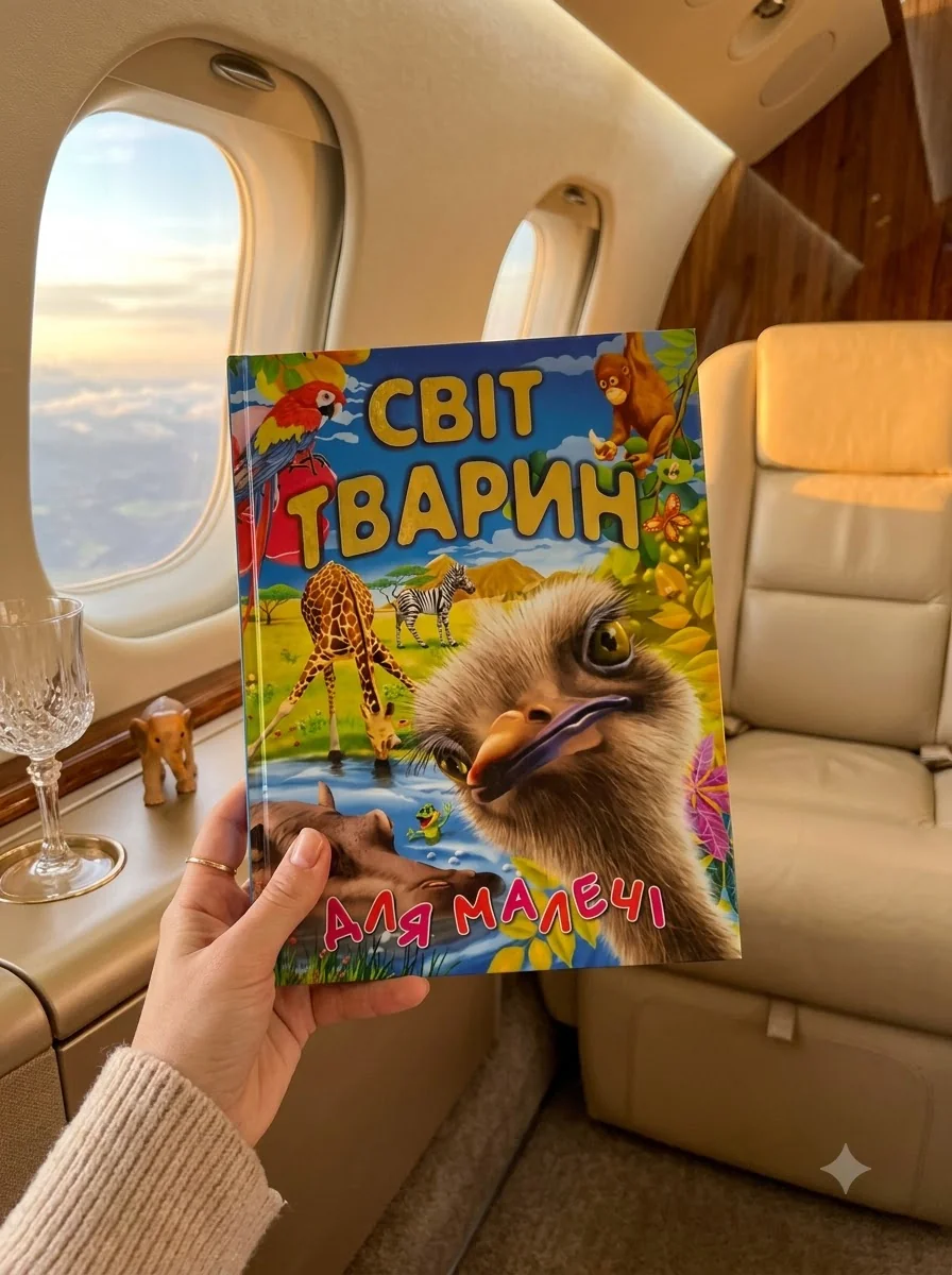 Світ тварин для малечі, обкладинка