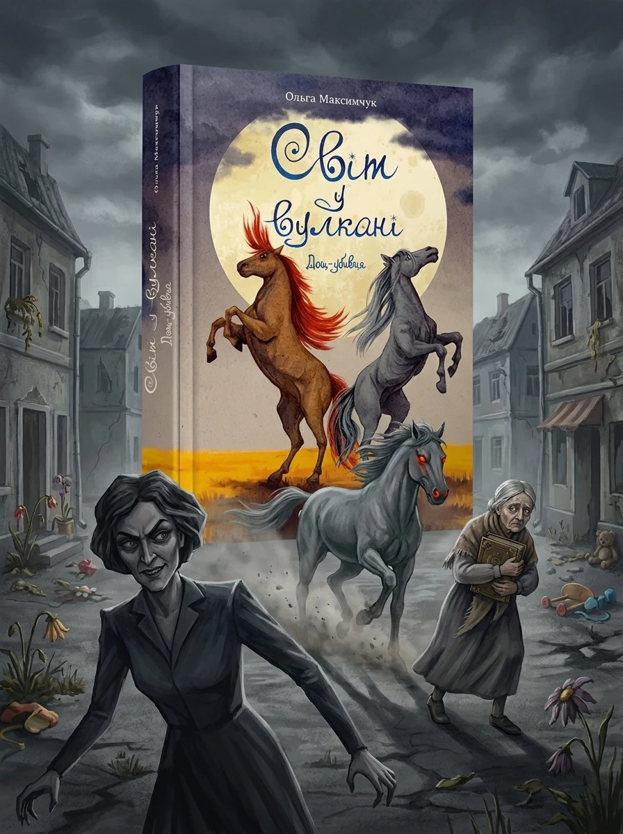 Світ у вулкані. Дощ-убивця — Дитячі книги