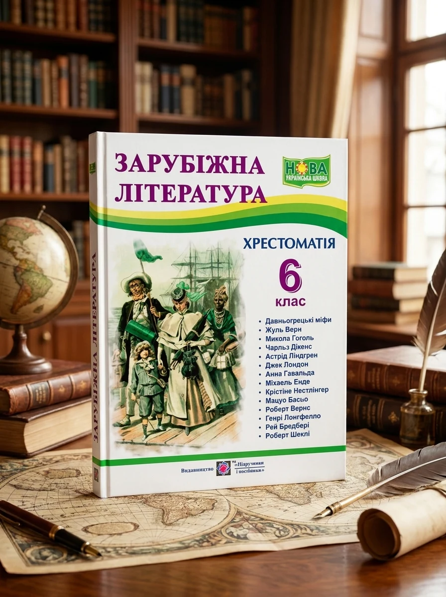 Світленко О. Зарубіжна література. 6 клас. Хрестоматія — Дитяча література