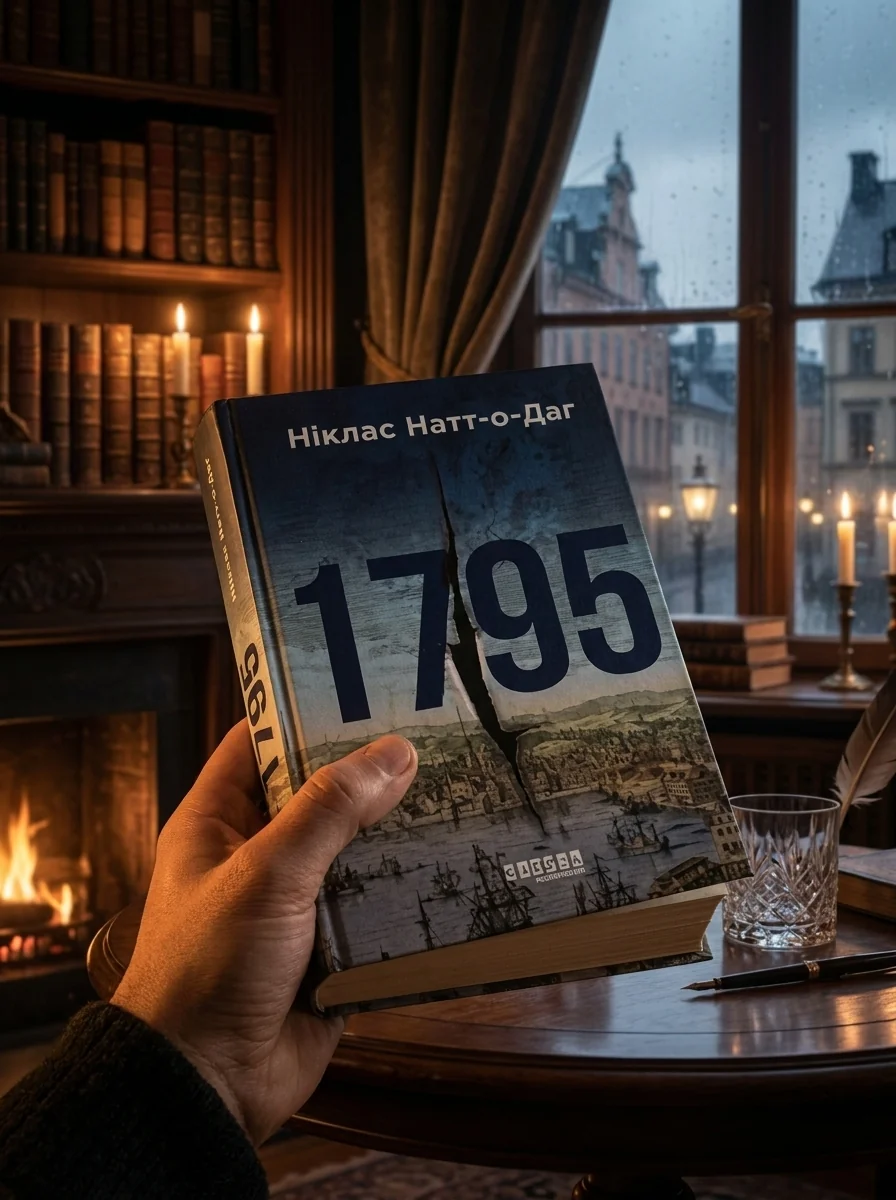 Світовий бестселер 1795 ФБ1331002У — Ніклас Натт-о-Даґ, обкладинка