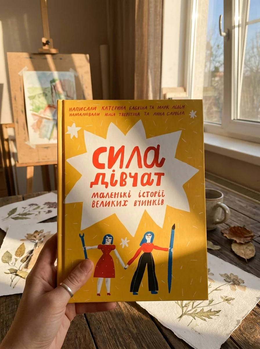 Сила дівчат. Маленькі історії великих вчинків — Катерина Бабкіна, обкладинка