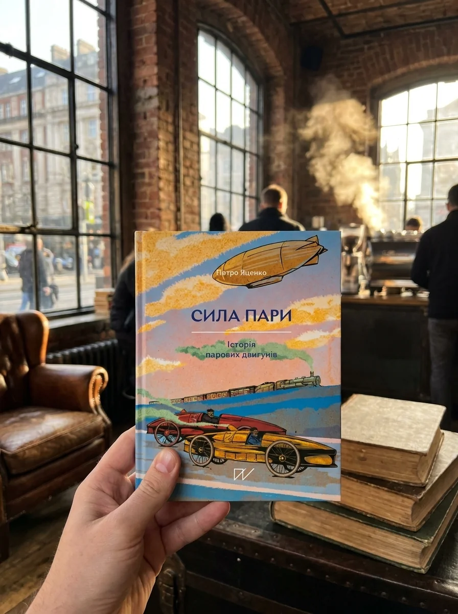 Сила пари. Історія парових двигунів — Підлітковий нонфікшн