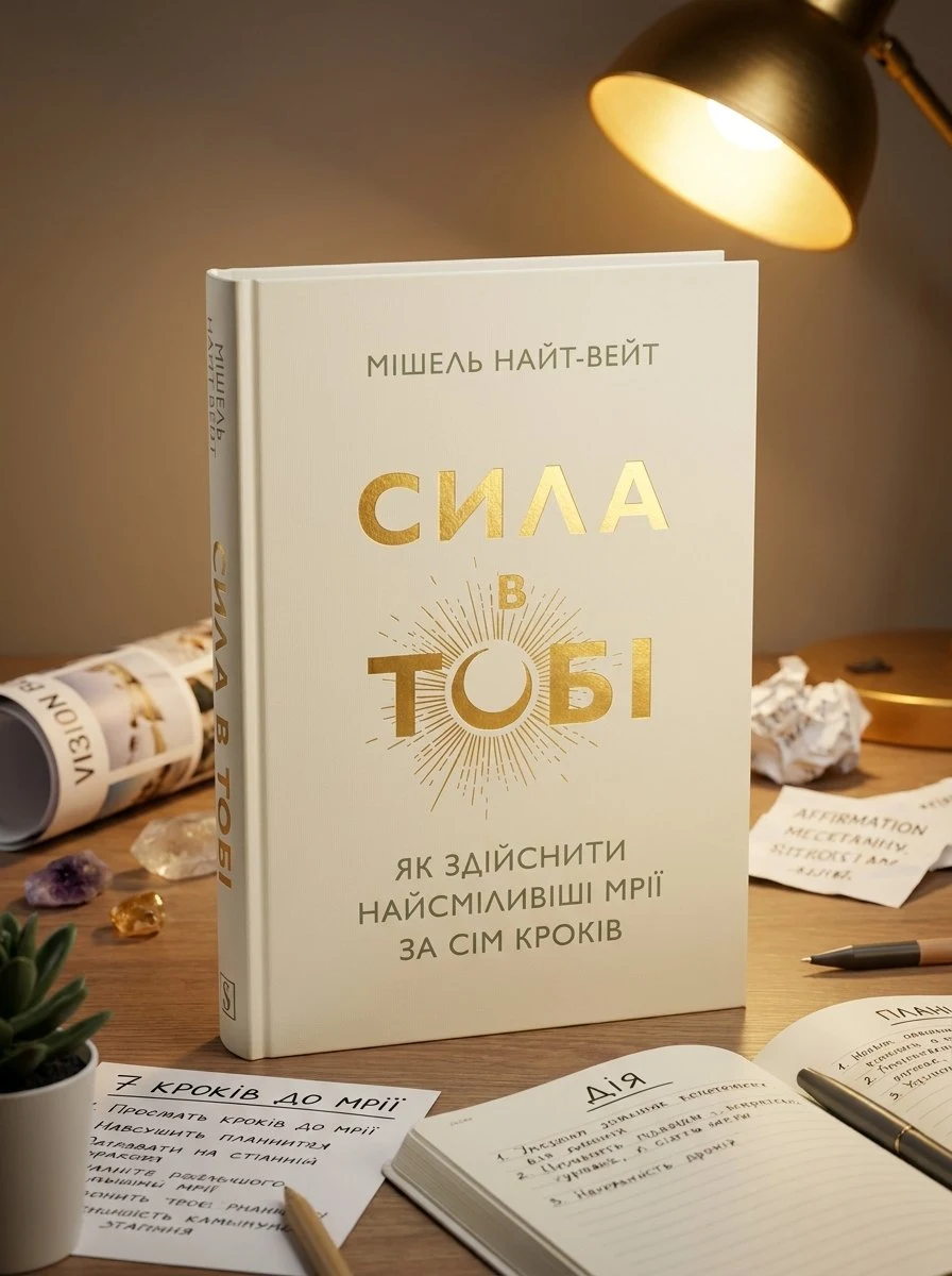 Сила в тобі. Як здійснити найсміливіші мрії за сім кроків — Мішель Найт-Вейт, обкладинка
