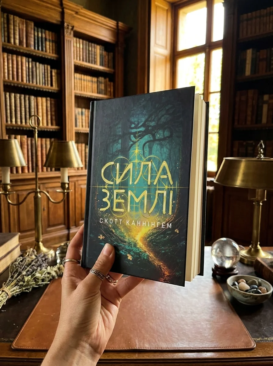 Сила землі. Техніки природної магії — Скотт Каннінгем, обкладинка