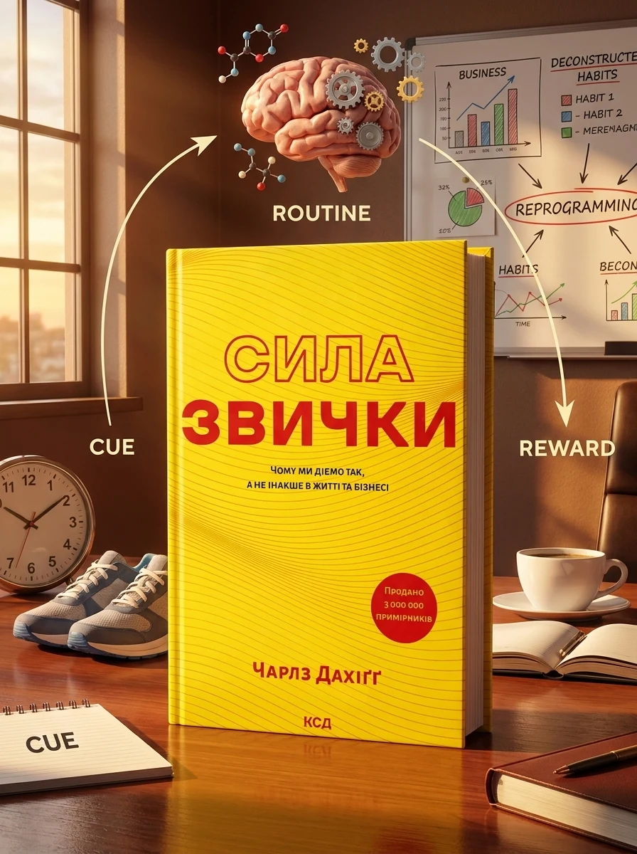 Сила звички. Чому ми діємо так, а не інакше в житті та бізнесі — Наука та психологія