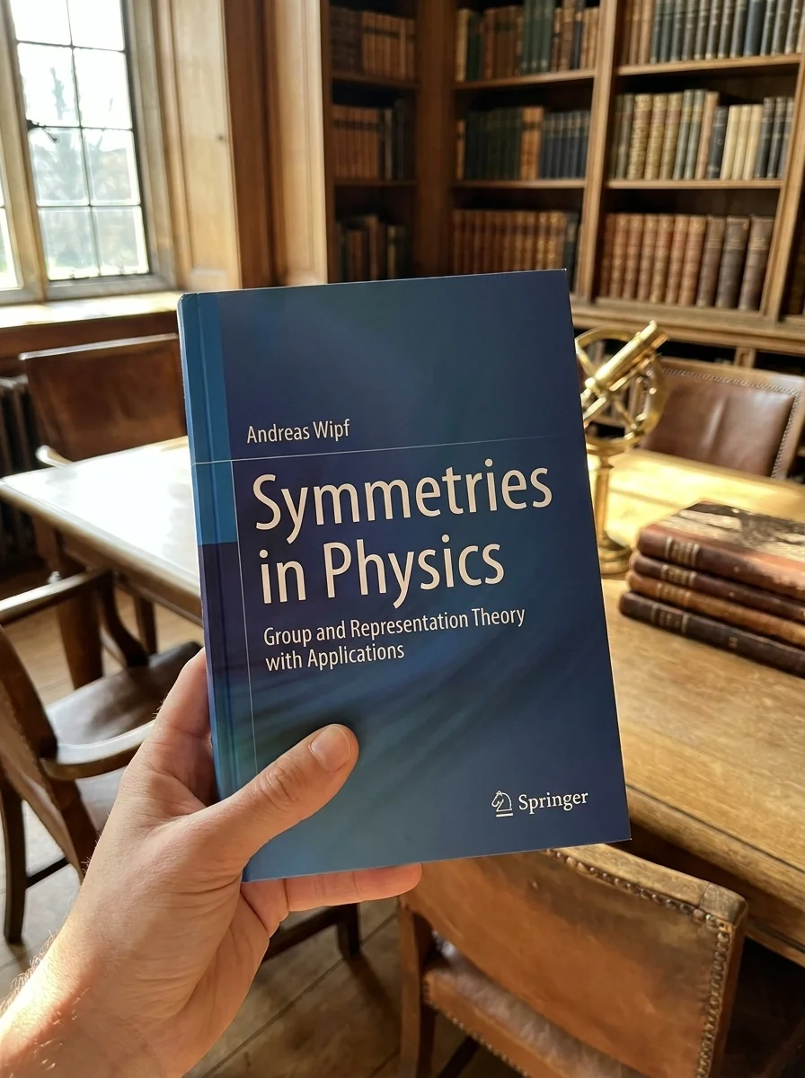 Symmetries in Physics — Andreas Wipf, обкладинка
