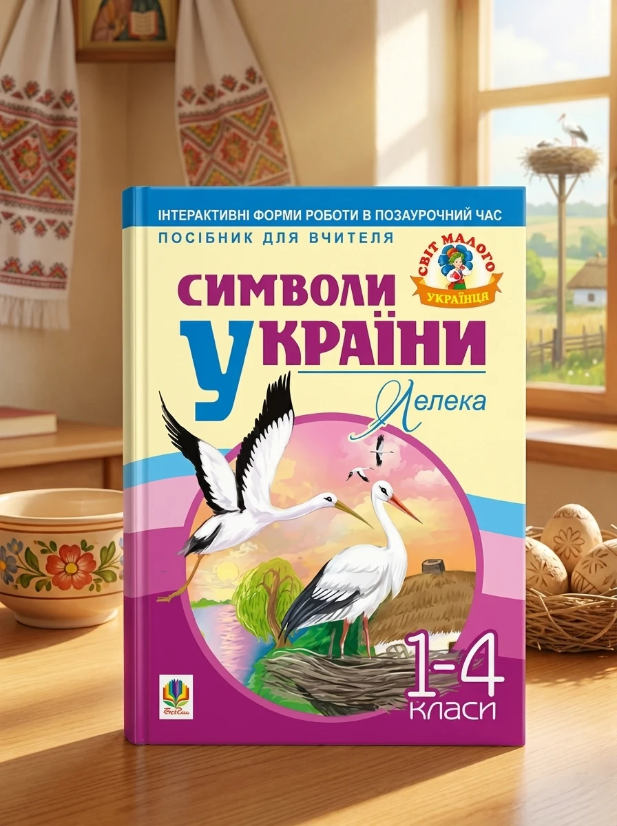 Символи України. Лелека. 1-4 класи. Посібник для вчителя — Вивчення мов