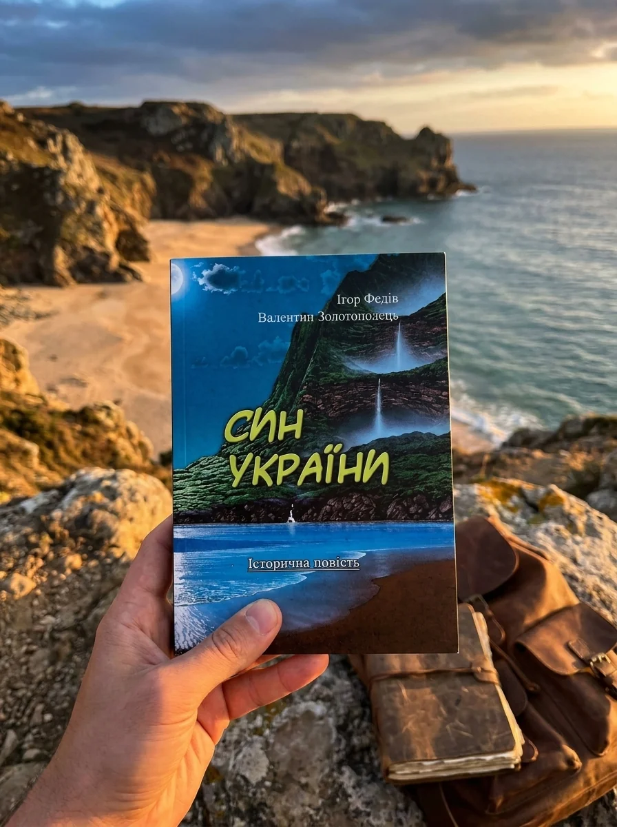 Син України (Історична повість у трьох частинах з ілюстраціями та мапою) — Ігор Федів, фото 2