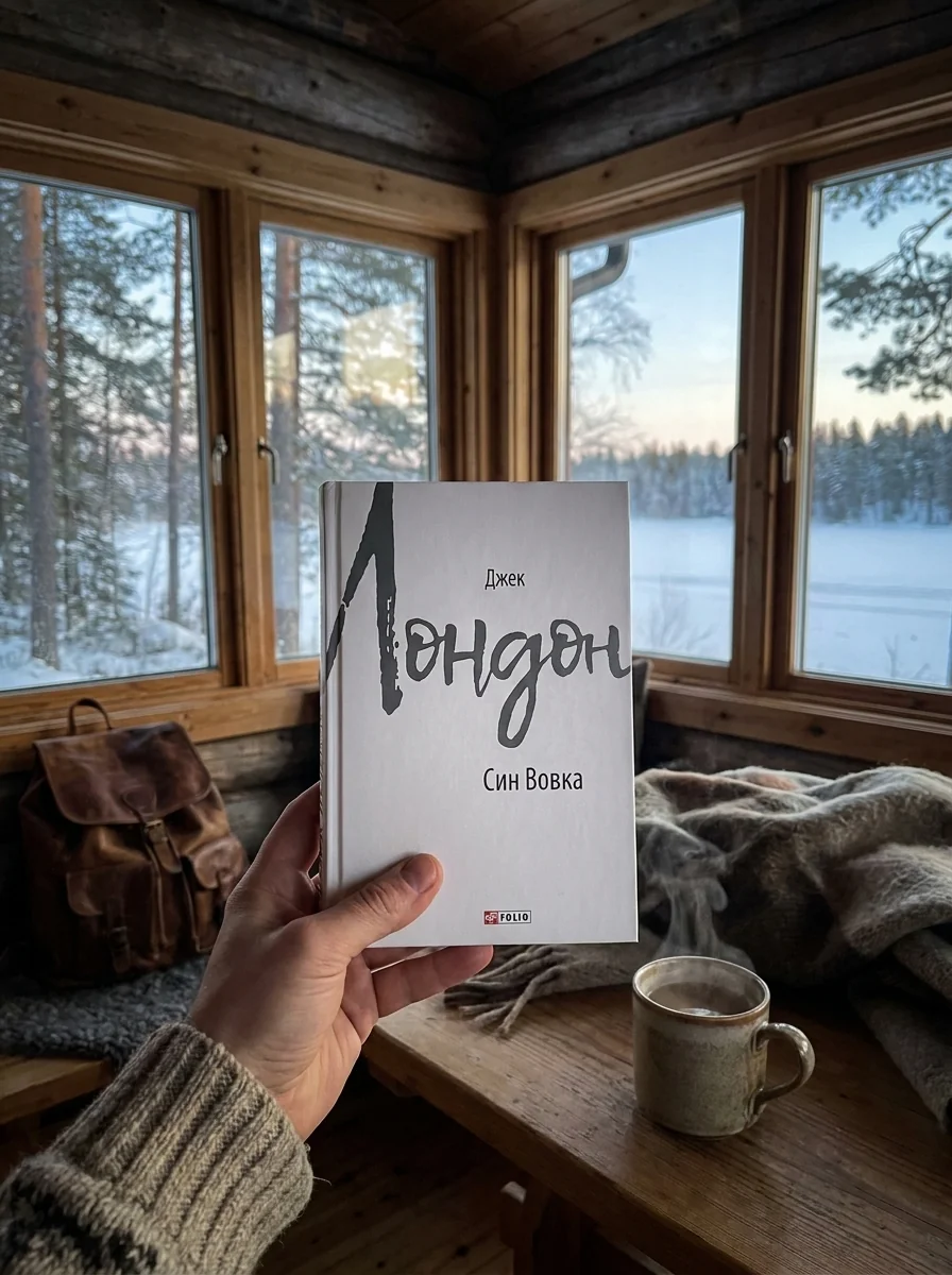 Син Вовка — Джек Лондон, обкладинка