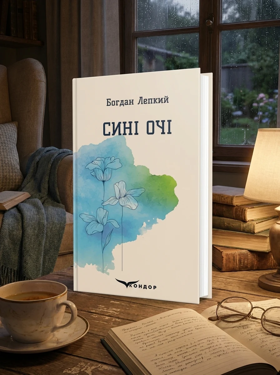 Сині очі — Художня література